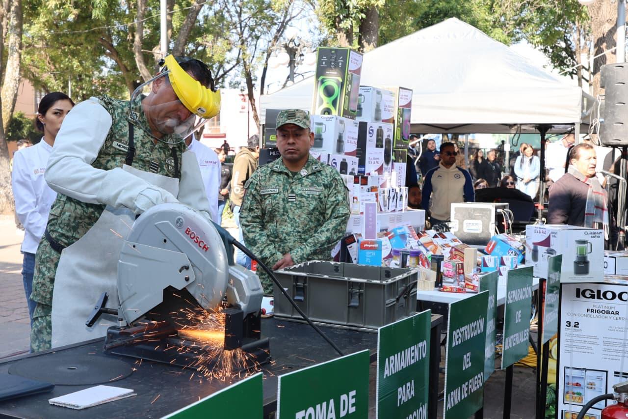 Inicia en Tlaxcala la Campaña de Desarme Voluntario 2026 'Sí al Desarme, Sí a la Paz'